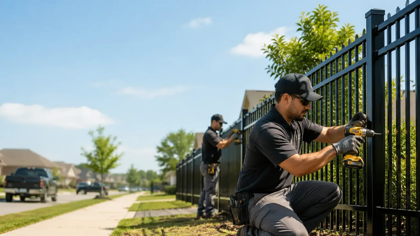 Metal Fence Installation in Marshall, AR
